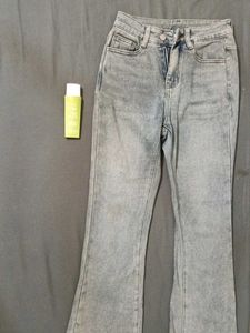 Flared Denim Jeans