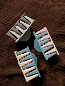 Dual Shade Hair Clips Pack Of 6 🥳
