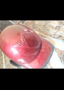 Shiny Red Baseball helmet ⛑️