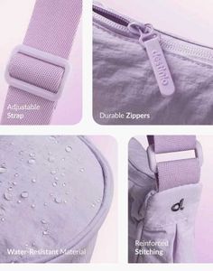 Destino Lavender Crossbody Bag