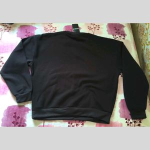 Graphic Print Crewneck Sweatshirt