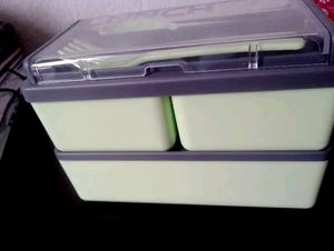 Stackable Bento Lunch Box with Cutlery