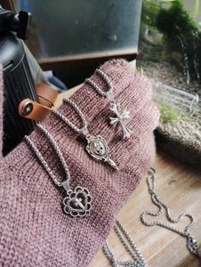 offer combo Gothic Cross & Heart Necklaces