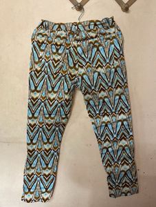 Green Collared Top &amp; Pants Set