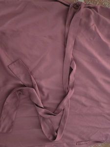 Elegant Pink Ethnic Gown with Embellished Neckline