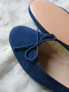 GALIN Deep Royal Blue Ballet Flats
