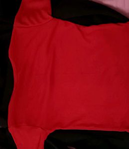 Red Cutee Topp!! No Damage!! Stretchable!!!