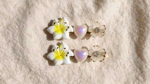 Boho Flower Hair Clips