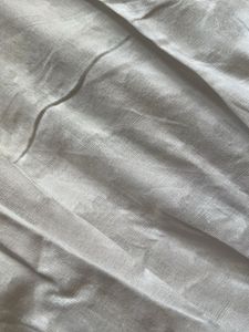 Beautiful self embossed Colton white dress