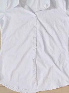 Classic White Collared Shirt
