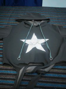 Gray Star Hoodie