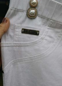 Comfortable White Trousers