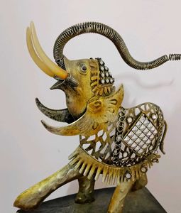 Vintage Decorative Elephant Showpiece