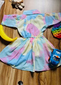 Multicolor Baby Frock