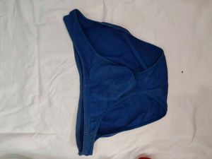 Men blue bikkini