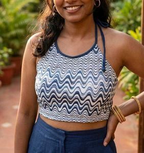 Halter Neck Crop Top