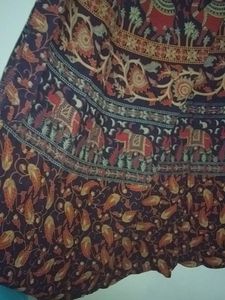 Kalamkari Long Skirt
