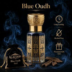 Blue Oudh Premium Attar Perfume | Long-Lasting Fra