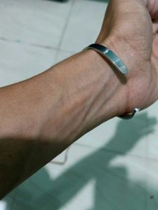 Simple Silver Cuff Bracelet