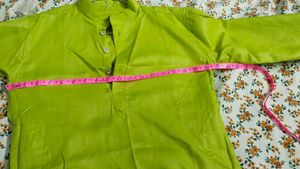 Lime Green Kurta