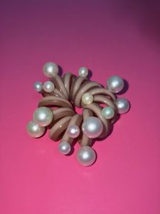 Boho Seashell &amp; Silver Bead Bracelet
