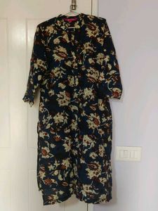 Floral Print Kurta