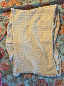 Textured Bandeau Top
