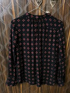 H&amp;M Printed Long Sleeve Top