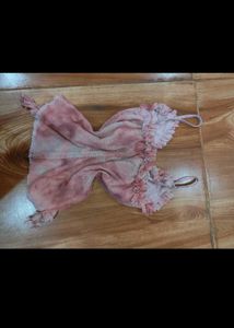 Ruffled Pink Camisole Top