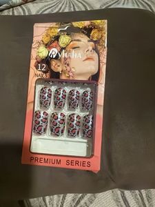 Ryhaha Leopard Print Press-On Nails