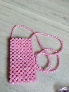 Handmade Mobile Sling With Key Chain