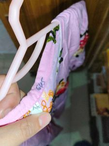 Embroidered Pink Kurta