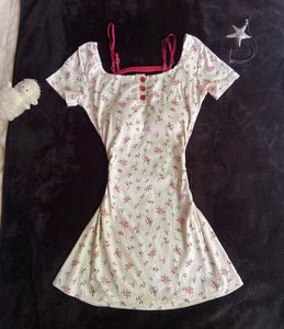 floral printerest mini slip dress