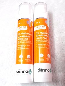 The Derma Co Hyaluronic Sunscreen Pack Of 2