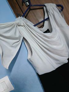 Chic Draped Midi Dress