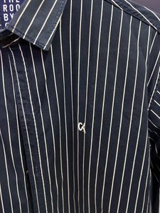 Classic Pinstripe Button-Up Shirt