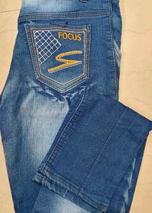 Stylish Blue Denim Jeans