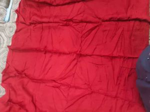 Vibrant Red Rayon Cloth for Stitching