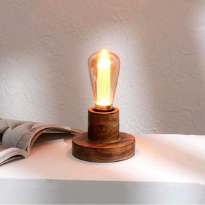 FIG Living Naked Bulb Table Lamp (Brown) @699/-