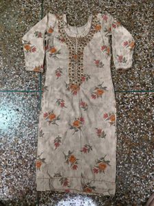 Floral Embroidered Kurta set