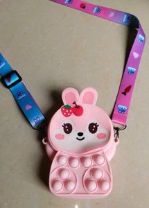 Cute Bunny Fidget Pop Bag