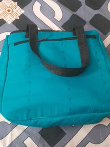 Stylish Teal Tote Bag