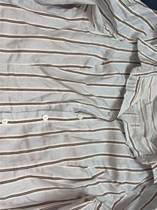 Striped Button-Up Shirt