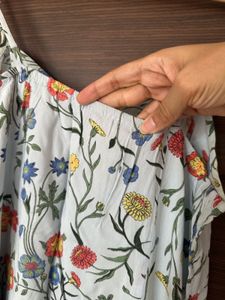 Floral Print Slip Dress