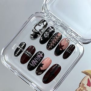 Nana handmade press on nails set