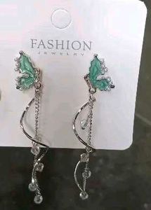 Chic Butterfly Dangle Earrings