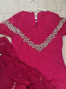 Elegant Pink Palazzo Set
