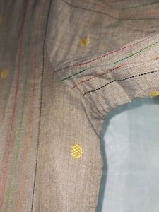 Brown Ethnic Long Kurta