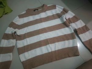 Striped Knit Sweater