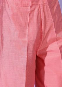 Stylish Pink Floral Kurta Set